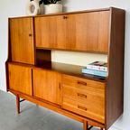 Vintage Berner Huwil Mid-Century Highboard thumbnail 3