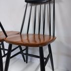 Vintage Spijlstoelen Keukenstoelen Bijzetstoelen Jaren 60 thumbnail 5