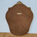 Vintage Goudkleurige Rococo Deknudt Kuifspiegel Spiegel Schouwspiegel 104 thumbnail 9