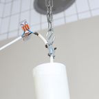 Vintage Hanglamp Doria - Jaren '70, Iceglass thumbnail 9