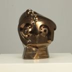 Ceramic Head By Roy Terbeek, 1994 thumbnail 2