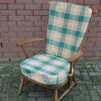 Retro Armfauteuil Met Kussens Opknapper thumbnail 2