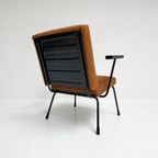 Opnieuw Gestoffeerde Gispen 1401 Fauteuil Van Wim Rietveld, thumbnail 9