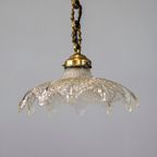 Antieke Art Deco Holophane Hanglamp thumbnail 5