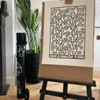 Keith Haring (1958-1990). Untitled,1984, Copyright Keith Haring Foundation, Printed In The Uk thumbnail 7