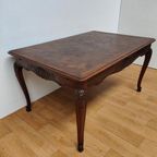 Vintage Antieke Landelijke Eettafel Eetkamertafel Tafel Uitschuifbaar 508 thumbnail 4