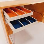 Vintage Pastoe Dressoir Cb01 | Cees Braakman 1954 | Highboard Buffetkast | Volledig Gerestaureerd thumbnail 9