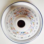 Handgemaakte Marokkaanse Tajine Aardewerk Glazuur Wit thumbnail 6