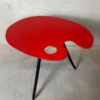 Vintage ‘expo 58’ Bijzettafel – Bois Manu – Lucien De Roeck thumbnail 2