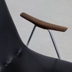Lounge Chair In Leatherette And Metal, 1960S thumbnail 8