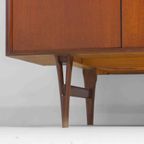 Minimalistische Mid-Century Dressoir In Teak Door Van Pelt, België 1960S thumbnail 5