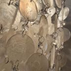 Capiz Schelpen Hanglamp Vintage Chrome Frame thumbnail 14