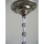 Art Deco Hanglamp Met Mat Glazen Bol thumbnail 4