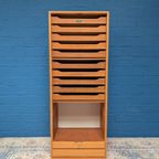 Vintage Eiken Archiefkast, Jaren 60 thumbnail 5