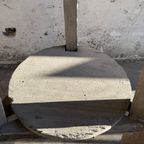Vintage Rustieke Houten Bijzet Tafel C. 1970 thumbnail 5