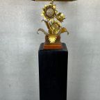 Vintage Hollywood Regency ‘Sunflower’ Tafellamp – Maison Jansen thumbnail 3