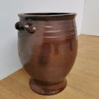 Grote Aardewerk Antiek Keulse Pot, Plantenbak, Bloempot 005 thumbnail 2
