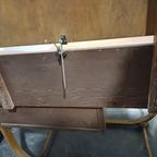 Vintage Kaptafel - Toilettafel - Spiegelkast thumbnail 6