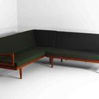 Tove & Edvard Kindt-larsen Deense Mid-century Modulaire Hoekbank thumbnail 9