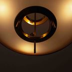 Mid-century Italiaanse Luster In Glas En Messing Van Fontana Arte thumbnail 6