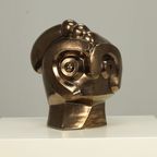 Ceramic Head By Roy Terbeek, 1994 thumbnail 4