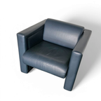 Pair / Trix And Robert Haussmann / Leather Chairs By Knoll thumbnail 17