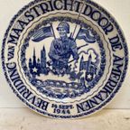 Wandbord Maastricht Door De Amerikanen Bevrijd.- Reliving thumbnail 3