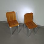 2 X Folding Chair By Nicolai Carels For Osini '90 thumbnail 3