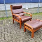 L. Olsen & Søn - Møbelfabrik K/s - Fautuil Met Ottoman thumbnail 6