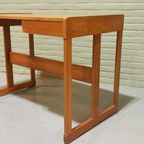 Vintage Design Houten Bureau Desk thumbnail 6