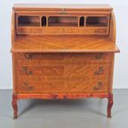 Vintage Rolbureau Egon Ostergaard Secretair '60 Zweden Desk thumbnail 18