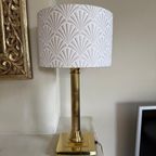 Grote Goudkleurige Tafellamp thumbnail 2