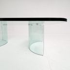Moderne Italiaanse Glazen Salontafel, 1970'S thumbnail 12