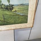 Brocante Schoolplaat Haarlemmermeer Vintage Wandkaart thumbnail 4