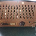 Antieke Radio Philips Bakelieten Buizenradio Bx230U - 1953/4 thumbnail 2