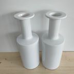 Vazen Keramiek Wit In De Stijl Van Otto Brauer thumbnail 5