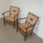 Monastery / Medaillon / Webbing Arm Chairs / 1930s thumbnail 13