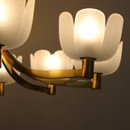 Vintage Hanglamp, Kroonluchter - Messing Jaren '70 thumbnail 20