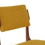 Set 4 Eetkamerstoelen 'haarlem' Vintage Gestoffeerd thumbnail 7