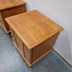 2 Vintage Nachtkastjes Nightstands Jaren 50 Nachtkastje thumbnail 6