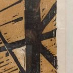 "rijkswerf", Piet Lont, 1995, Houdsnede Op Japans Papier thumbnail 10