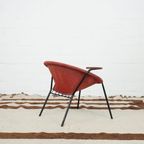 Hans Olsen Suede ‘Balloon’ Chair For Lea thumbnail 7