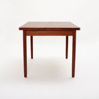 Mid-Century Danish Dining Table With Dutch Pulls, 1970’S. thumbnail 7