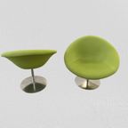 2 Globe Draaistoelen Pierre Paulin Voor Artifort thumbnail 19