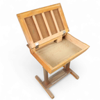 School Bench With Chair, Grythyttan, First Half Of The 20th Century thumbnail 4