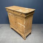 Sleetse Brocante Beige Commode Kast thumbnail 13