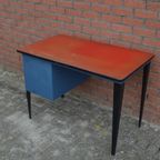 Retro Bureau Metaal Shabby-Chic-Mid-Century thumbnail 6