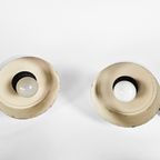 Vintage - Made In Italy - Florence - Tafellampen Set (2) - Attr. Targetti Sankey - Chroom - Metaa thumbnail 10