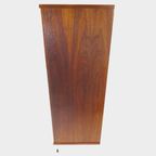 Grote Vintage 5-deurs Teak Kledingkast Italiaanse Stijl Jaren 60 thumbnail 6