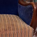 Uniek Frans Antiek Art Deco Kinderfauteuiltje thumbnail 10